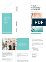 Business Tri-Fold Brochure Template For Word