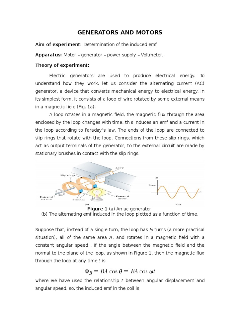 Generators and Motors PDF