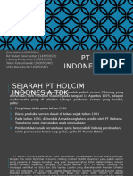 PT Holcim Indonesia TBK