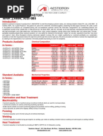 Waspalloy Material Waspalloy Pipe Waspalloy Tube-Chemical-Composition-Mechanical-Properties