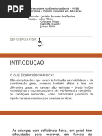Trabalho Sobre Deficiência Física