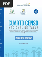 Informe Ejecutivo CensoNacional 2015