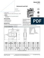 Celda de Carga Plantas de Asfalto Cei Ref ARTECH 20210-150