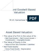 Asset Based Valuation