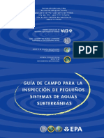 Guia Campo Inspecciones Aguas Subtarr PDF