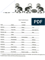 2010 Football Schedule (2)