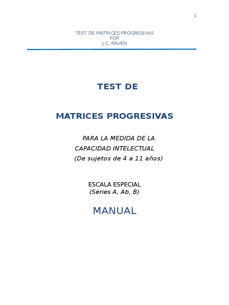 test-de-matrices-progresivas-de-raven-pdf-inteligencia