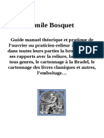 Guide Manuel de l’Ouvrier Relieur par Emile Bosquet
