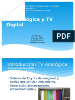TV Analogica, TV Digital y Plataforma UMTS V5