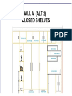 Wall A Closed Shelves (ALT 2) : Storage Storage Storage Storage Storage