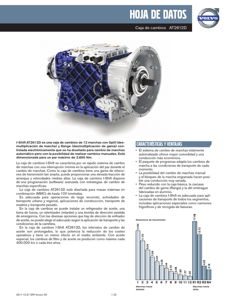 TRANSI SHIFT VOLVO.pdf Transmission (Mechanics) Clutch