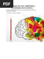 Significado y Curiosidades de Los Colores