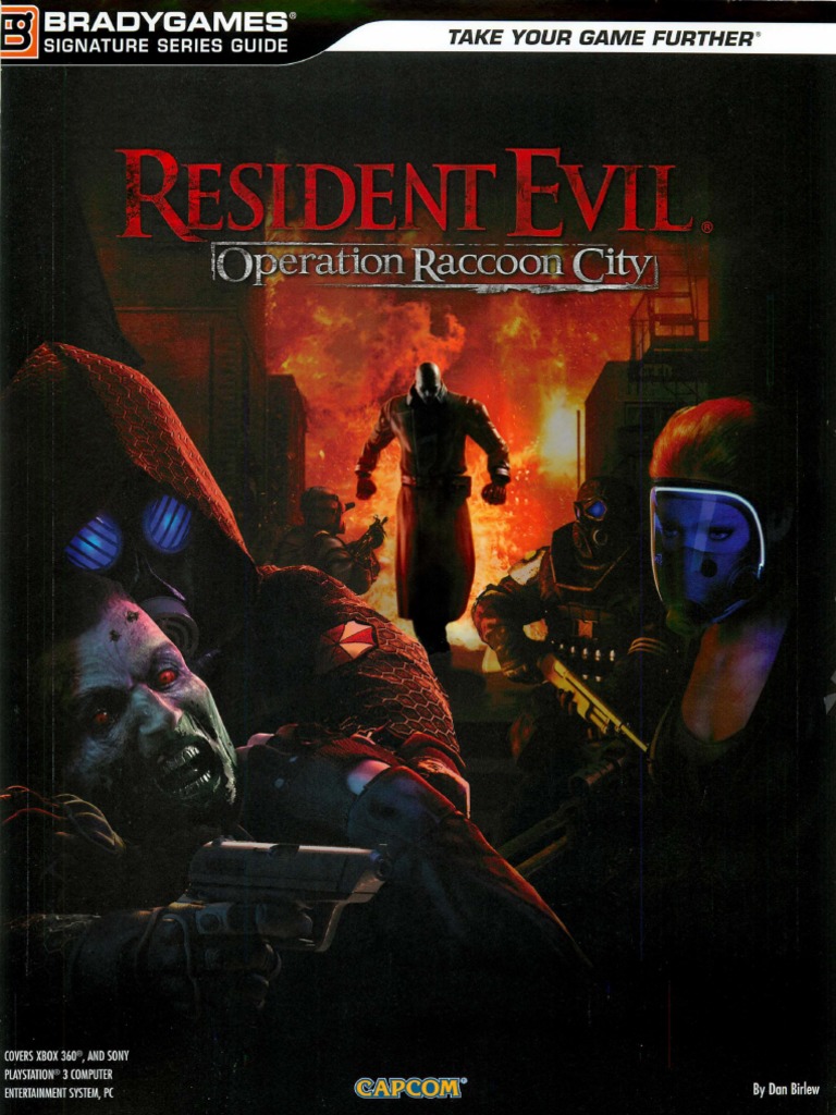 Resident Evil Operation Raccoon City BradyGames Official