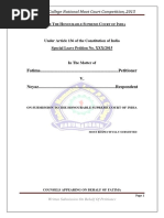 Download Memorial on Behalf of Petitioner of Nehru Memorial Law College National Moot Court Competition by Raghav Arora SN333759048 doc pdf