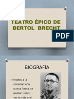 Teatro Epico de Bertlod Brecht