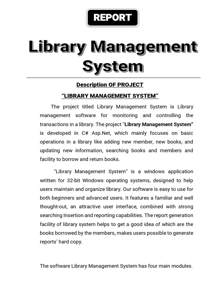 Library Management System | Databases | Relational Database