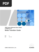 3900 Series Multimode Base Station V100R011C10 Mode Transition Guide