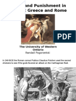 Crime and Punishment in Ancient Greece and Rome: The University of Western Ontario