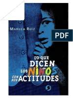 Lo Que Dicen Los Niños Con Sus Actitudes. CA PDF