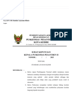 Contoh DOKUMEN SURAT KEPUTUSAN KEPALA PUSKESMAS (Dokumen Akreditasi) DR Kamal Amiruddin, MARS - Academia - Edu