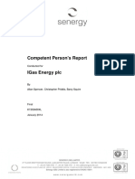 Competent Persons Report IGas Senergy 2014