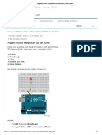 Program Arduino - Menyalakan LED Dan BLINK! - Kelas Robot