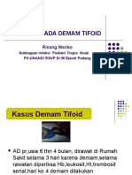 DEMAM TIFOID