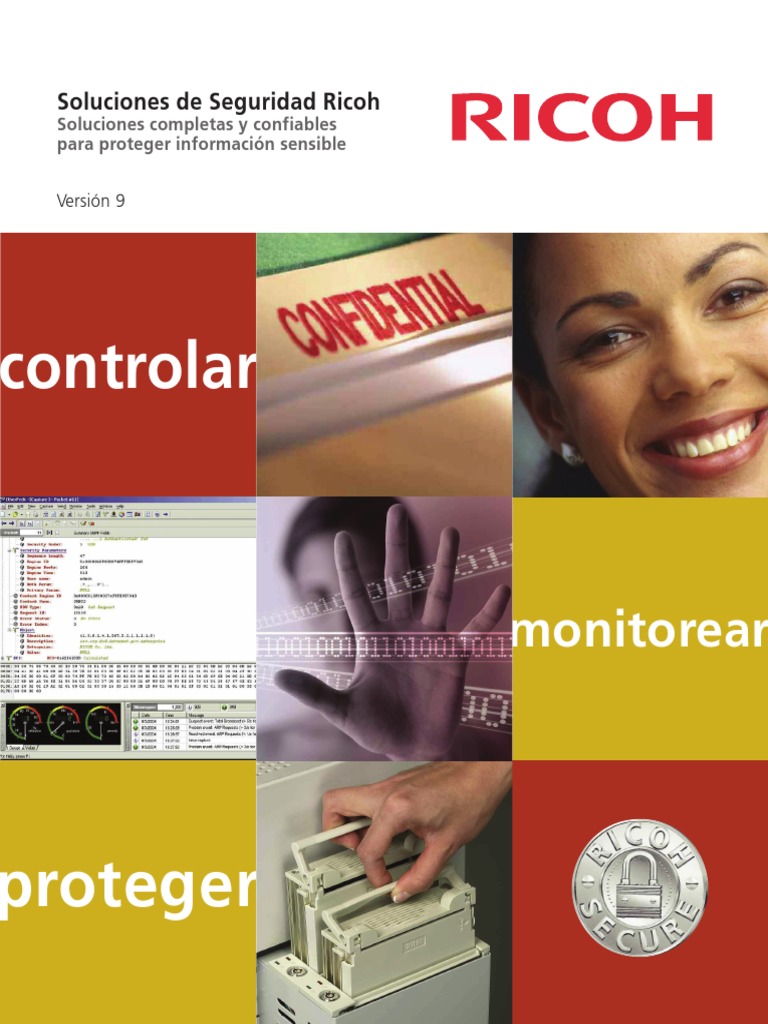 Seguridad Ricoh | PDF | Red de computadoras | Contraseña