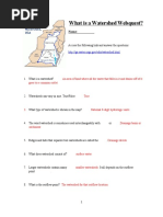 Watersheds and River Basins Activity