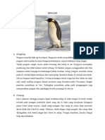 Adaptasi Morfologi Pinguin