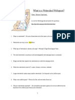 Watersheds and River Basins Activity