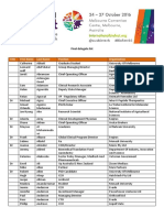 Final Delegate List BioFest 2016