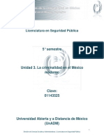 Unidad 3. La Criminalidad en El Mexico Moderno