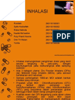 Kelas A 2015 - Kelompok 4 - Preformulasi - Inhalation Dosage Forms