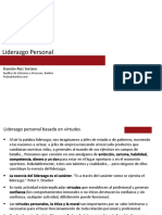 Liderazgo Personal basado en virtudes