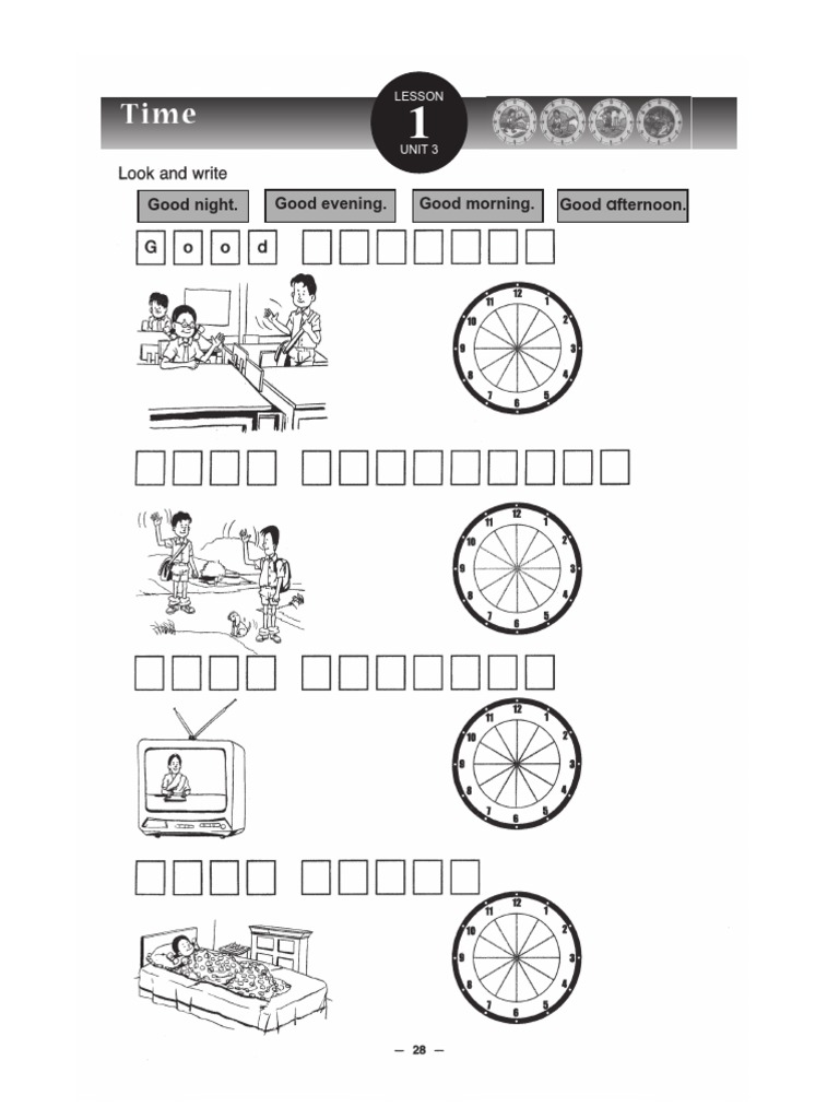 Time Lessons for Beginners | PDF | Cooking, Food & Wine | Language Arts ...