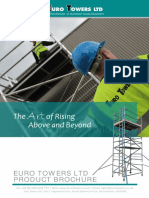 Above and Beyond: Euro Towers Product Brochure