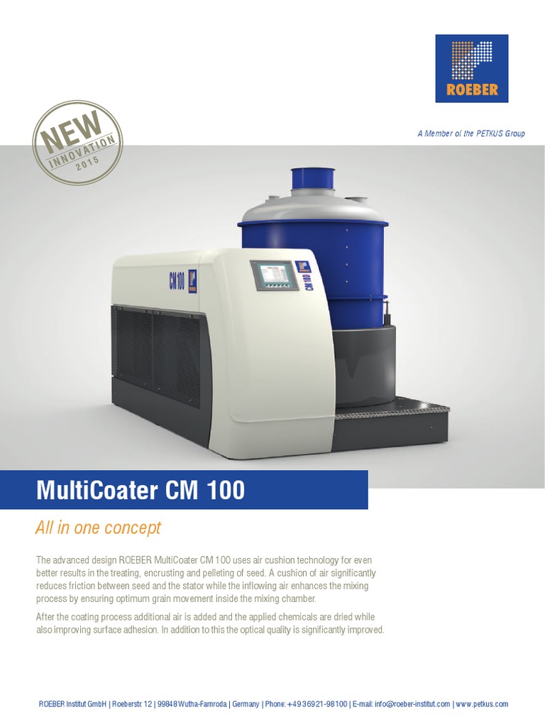 PETKUS MultiCoater CM100