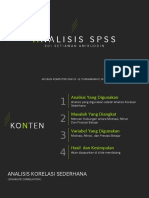 Nalisis SPSS: Edi Setiawan Amiruddin