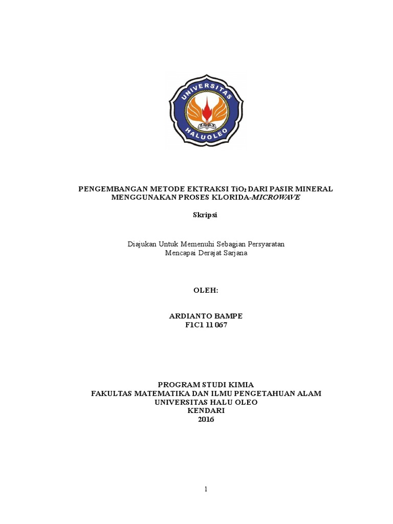 Ardianto Bampe F1C1 11 067 | PDF
