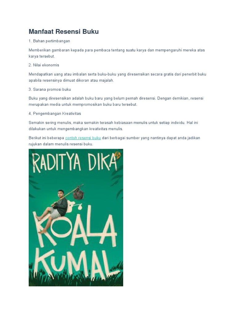 Contoh Teks Ulasan Film Koala Kumal Berbagai Teks Penting