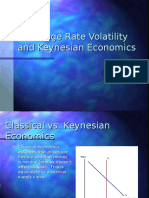 Exchange Rate Volatility and Keynesian Economics