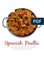 Spanish Paella History&Recipe
