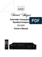 ADC SS-525X Instruction Manual