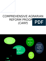 Comprehensive Agrarian Reform Program: (CARP)