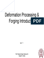 Deformation Processing & Forging Intro Guide