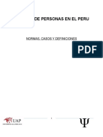 La Trata de Personas en El Peru