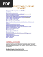 Implementing Data Guard