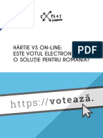 Raport Vot Electronic