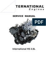 International HS 2.8L Workshop Manual ARO
